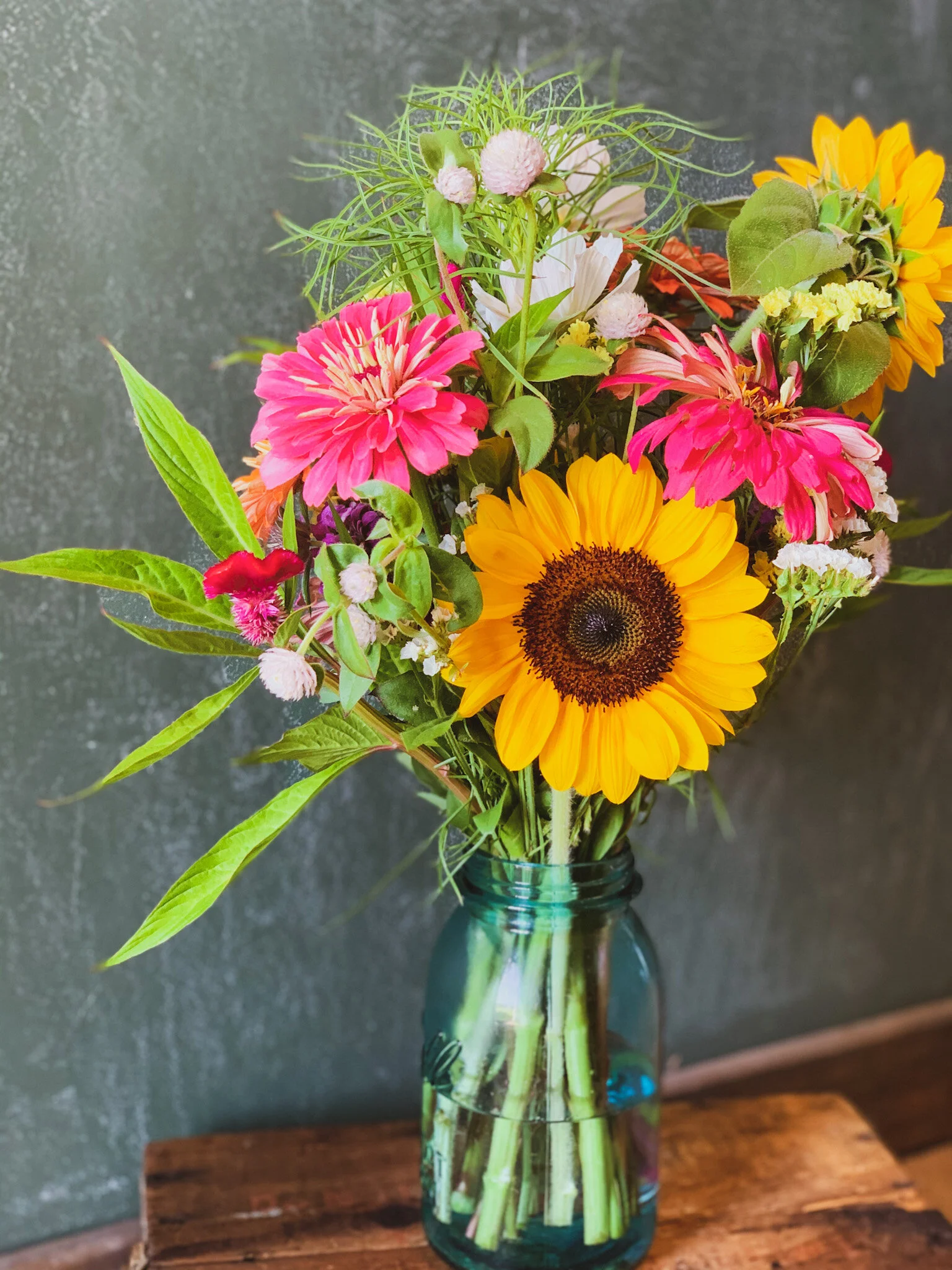 12 Jumbo Bouquet Punch Card