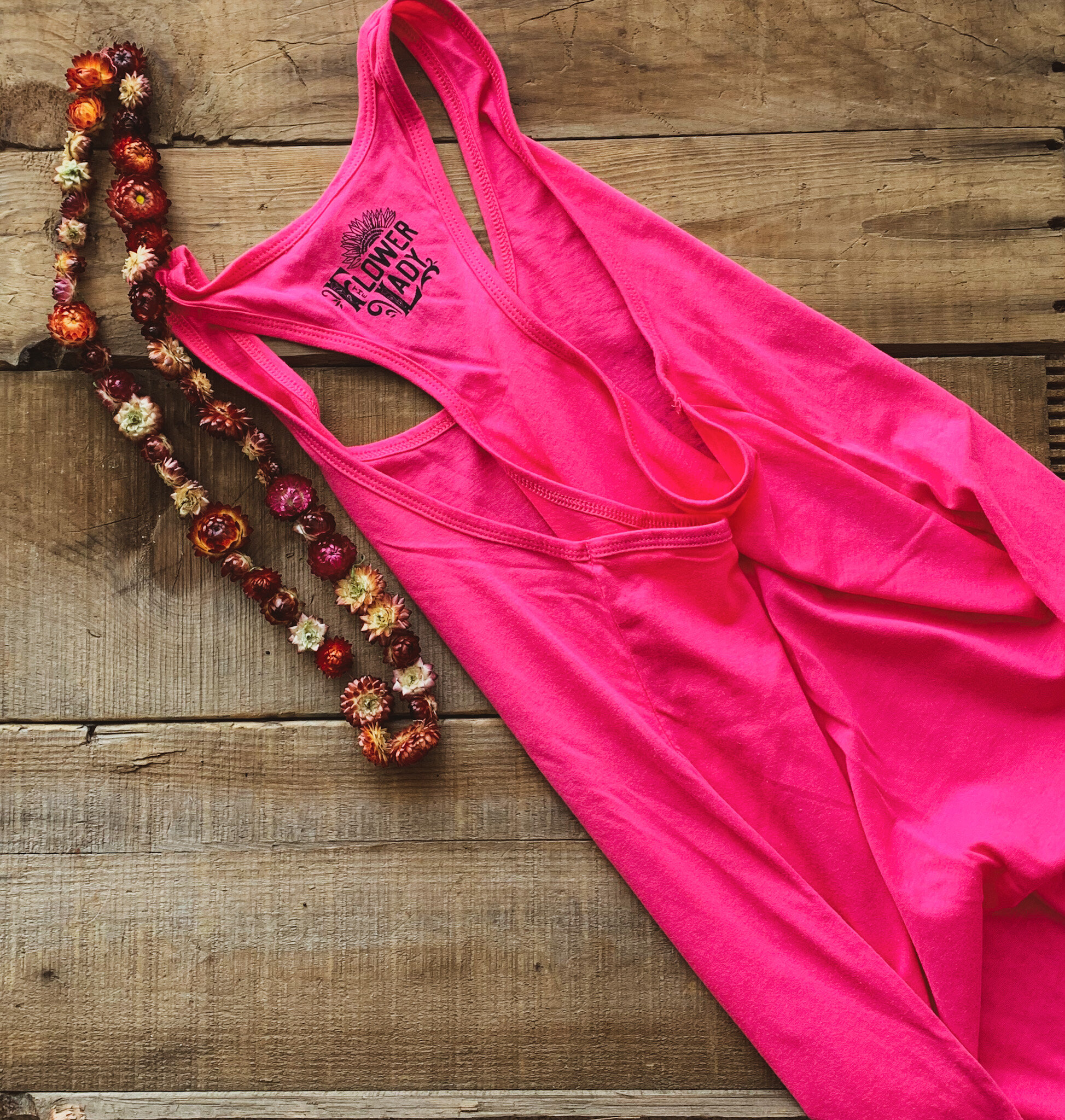 Fuschia Count Your Flowers Tank Back.JPG