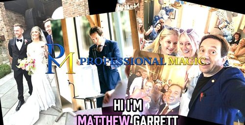 Matthew Garrett wedding host and magician showreel