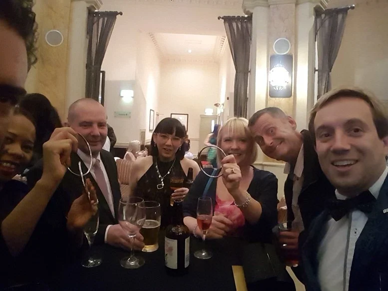 Matthew Garrett magician at The Midland Hotel in Manchester