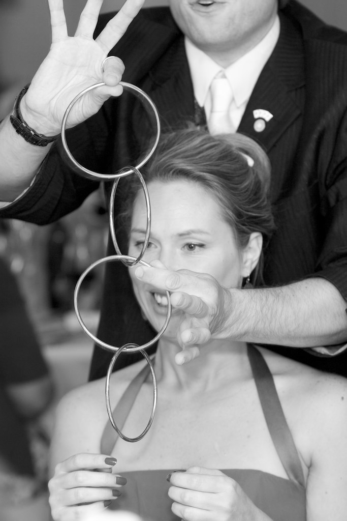 Award-winning wedding magician