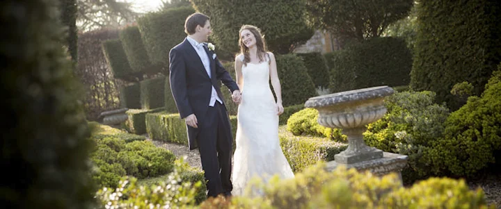 Fawsley Hall near Daventry, a wedding venue where Matthew Garrett has performed magic