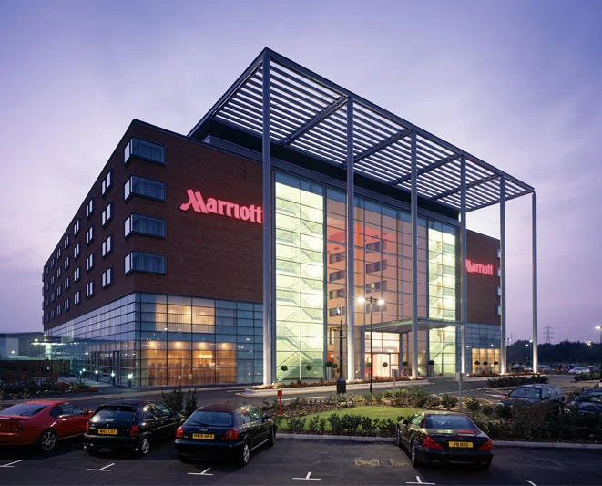 Leicester Marriott Hotel where Matthew Garrett has performed
