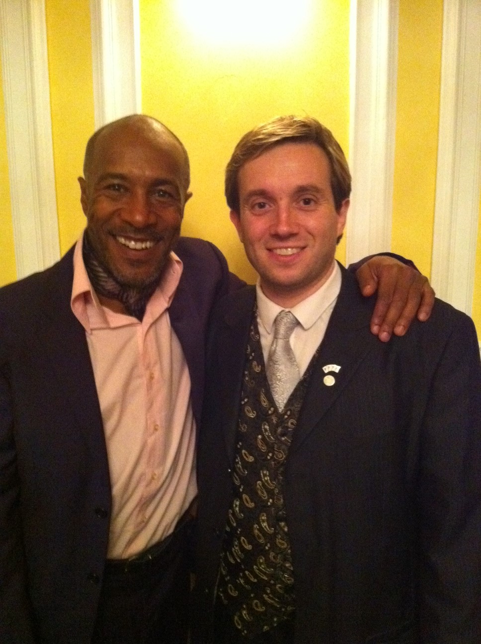 Danny John-Jules and Matthew Garrett