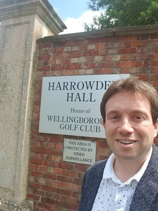 Guests watching Matthew Garrett perform magic at Harrowden Hall Wellingborough