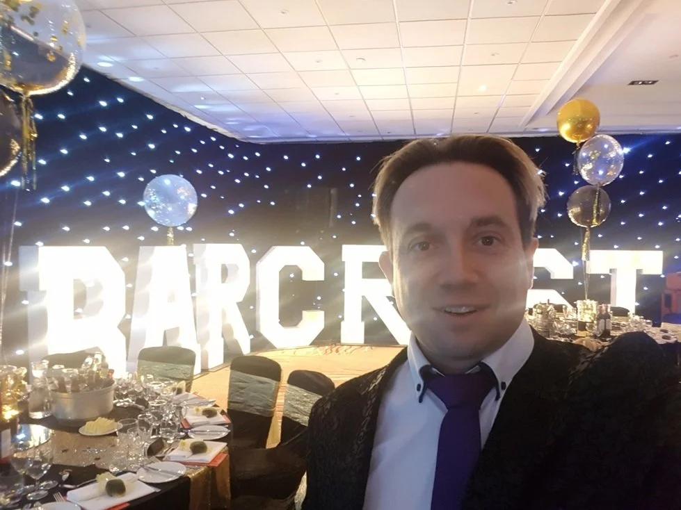 Matthew Garrett magician performing for Barcrest at the Renaissance Manchester City Centre Hotel