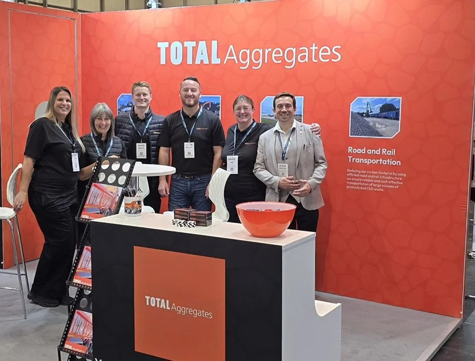 Matthew Garrett working for Total Aggregates at the NEC Birmingham
