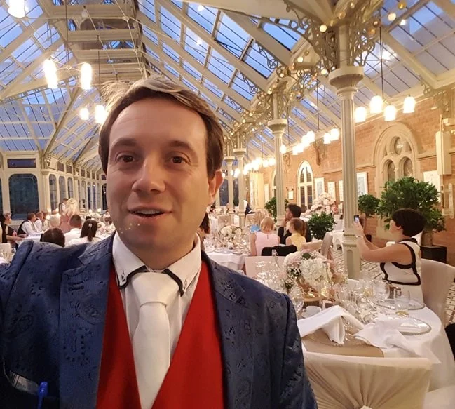 Matthew Garrett performing at Kilworth House in Leicestershire