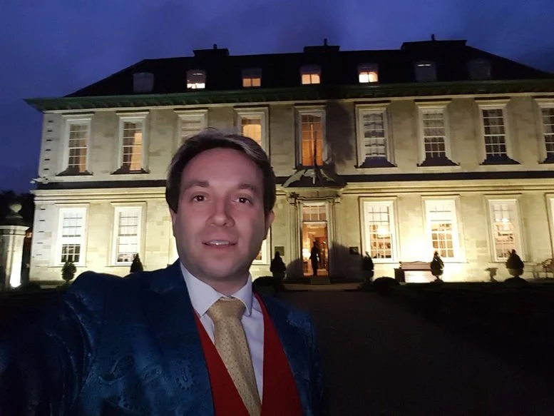 Matthew Garrett at Stapleford Park near Melton Mowbray in Leicestershire
