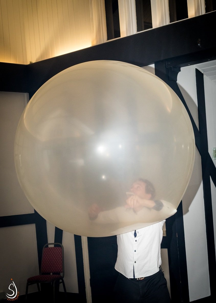 Stage magic performance by Matthew Garrett at Bushey Hall Golf Club Hertfordshire