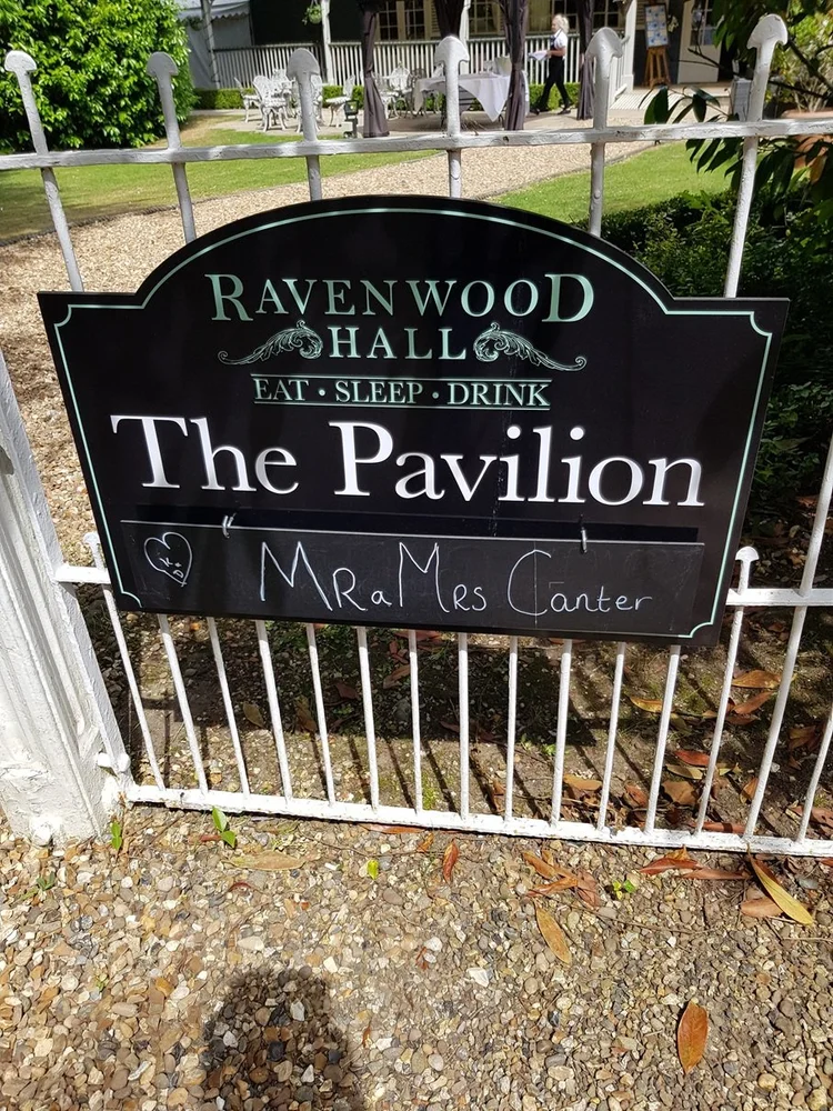 The Pavilion at Ravenwood Hall in Suffolk where Matthew Garrett has performed