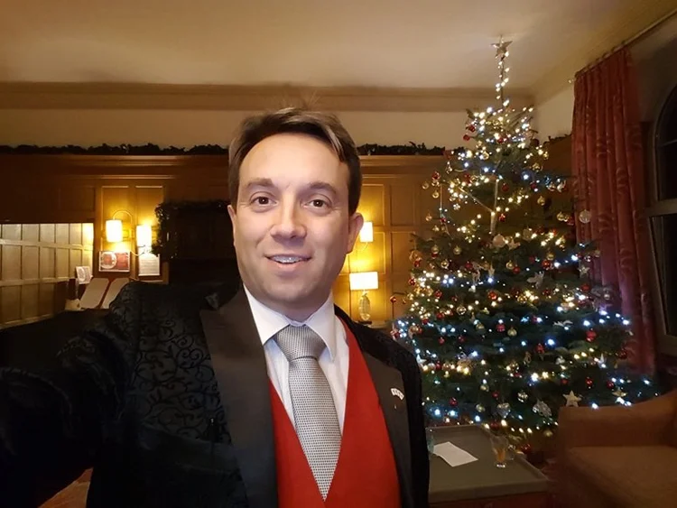 Christmas party entertainment with Matthew Garrett