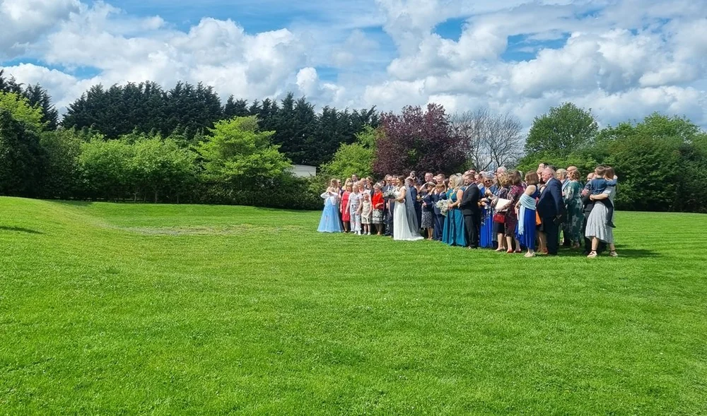 Matthew Garrett performing at a wedding at DoubleTree Oxford
