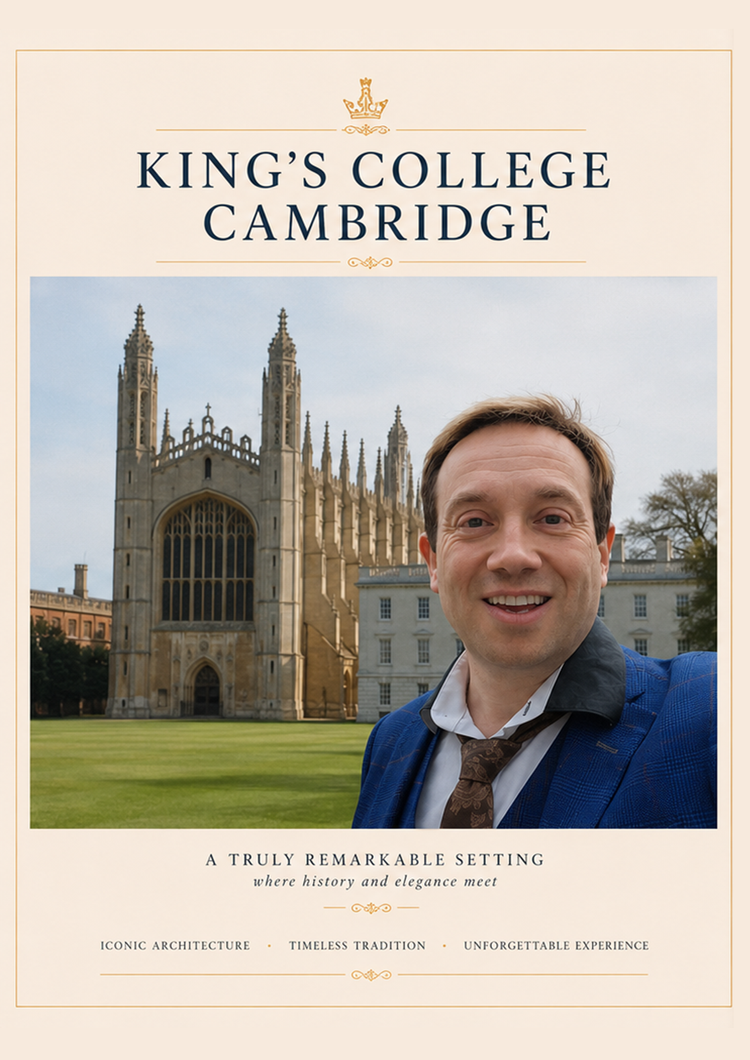 Matthew Garrett magician at King's College Cambridge