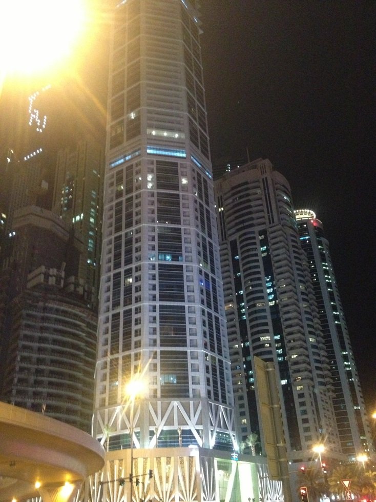 Private skyscraper party in Dubai where Matthew Garrett performed