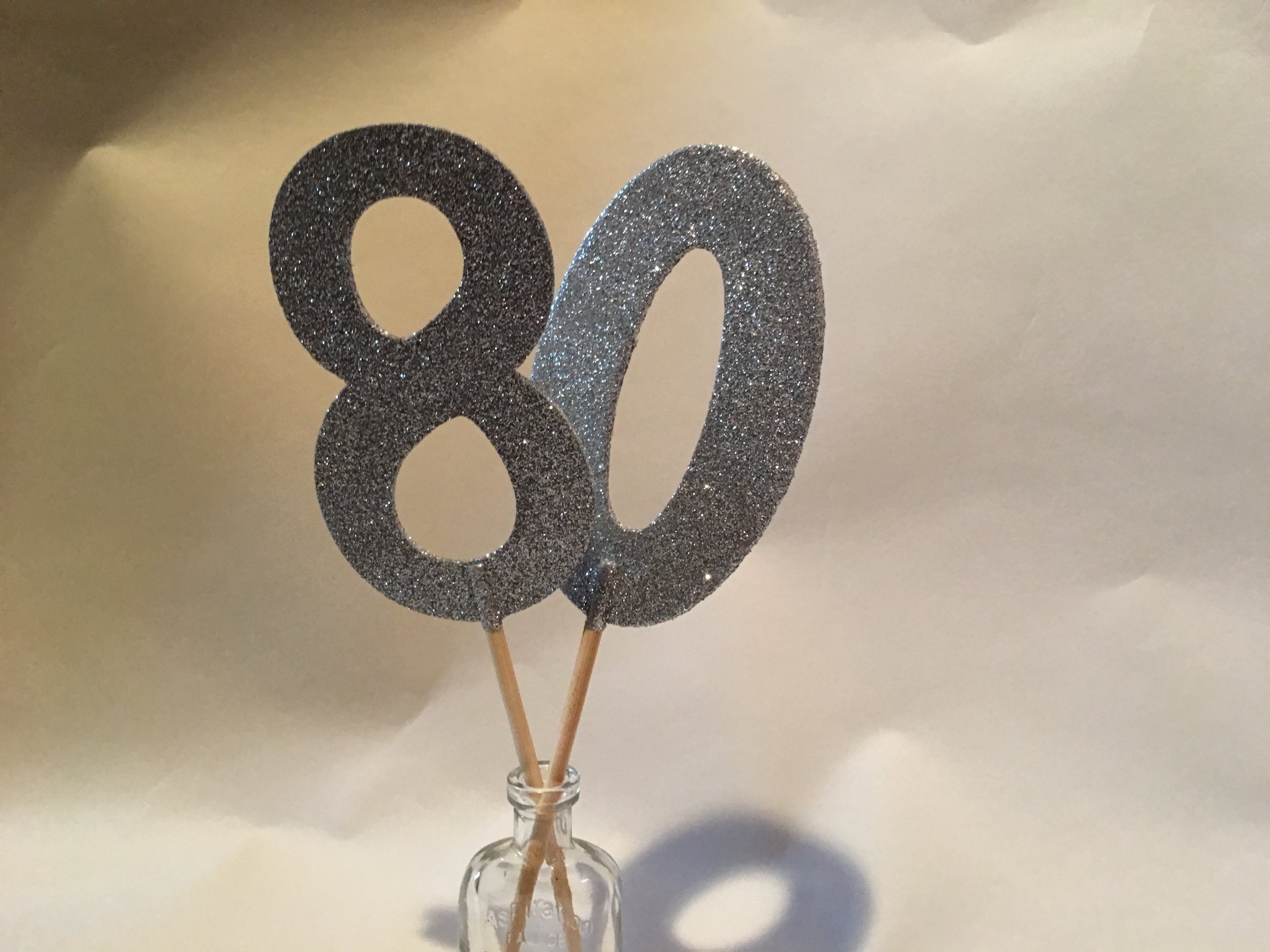 Silver Table Numbers