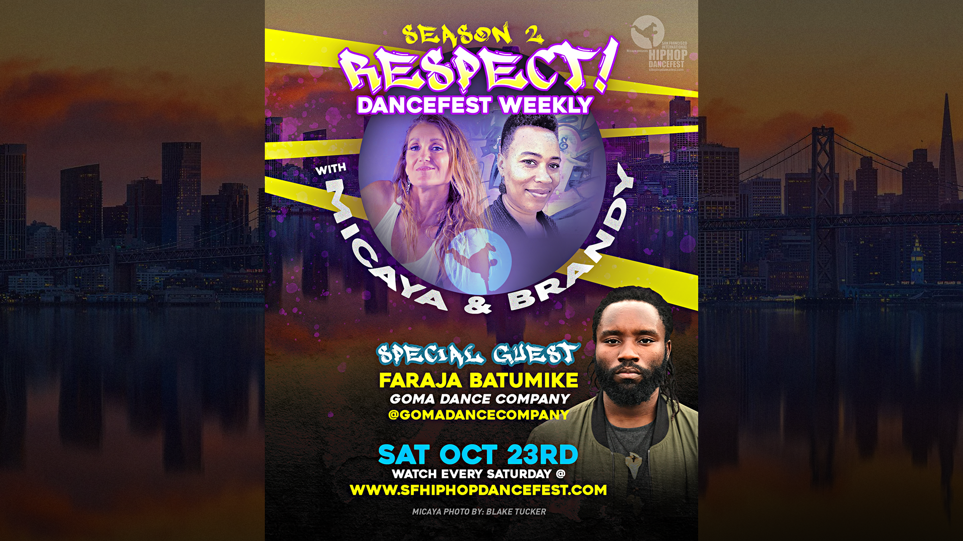 Respect! DanceFest Weekly with Faraja Batumike of Goma Dance Company