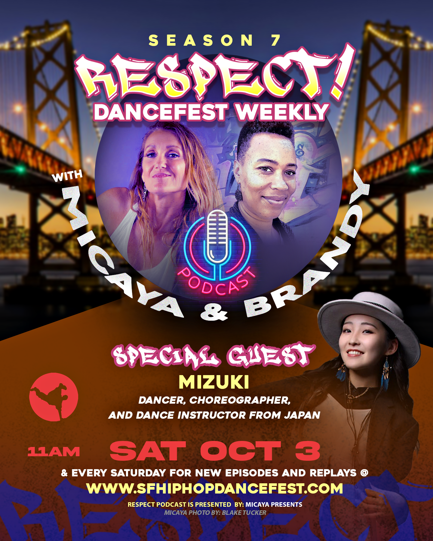 Respect! DanceFest Weekly with Mizuki
