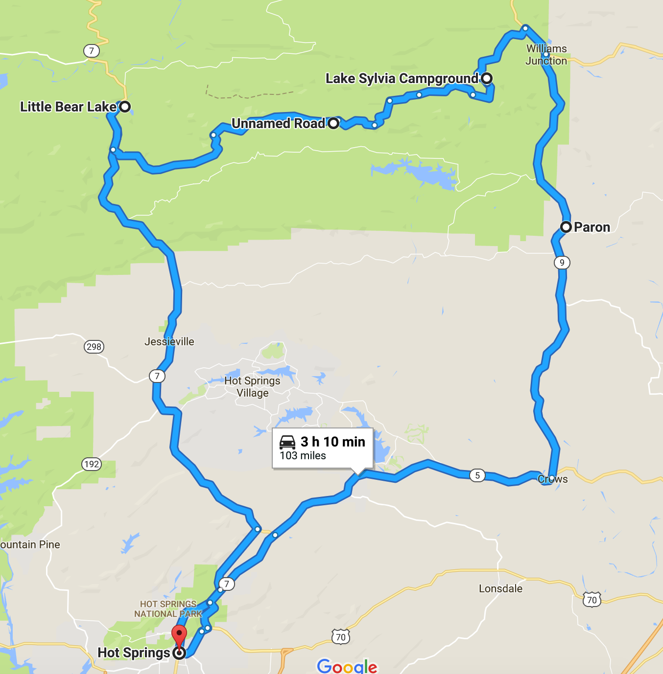 After spending the blazing hot summer cooped up and exploring this area on Google Earth, we decided to get out and about. The trip to Little Bear Lake was mostly for fun. The real meat of the trip was the drive from the Hollis Township to Lake Sylvia. Looking at the satellite images, there appeared to be some great views and we were not disappointed! The roads are dirt until you reach Lake Sylvia and there were some spectacular vistas and potential camping spots! We will most certainly be returning to this route to sight see and camp! Sadly, we took only two pictures on this trip, but they were awesome! You can see them on the media page!