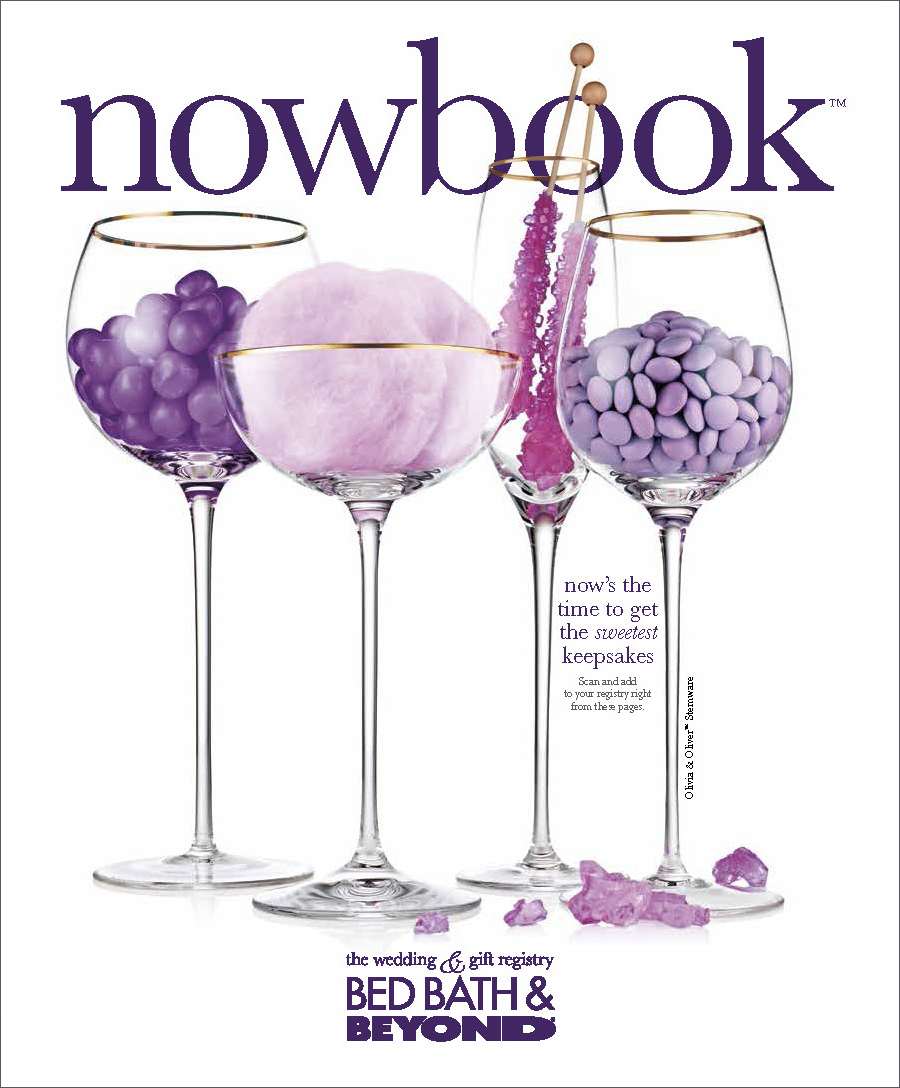 The nowbook™ is used to help couples build a well-rounded “giftable” registry and to get them to register for more “giftable” items, like frames, flutes and serving pieces, at a variety of price points. 
