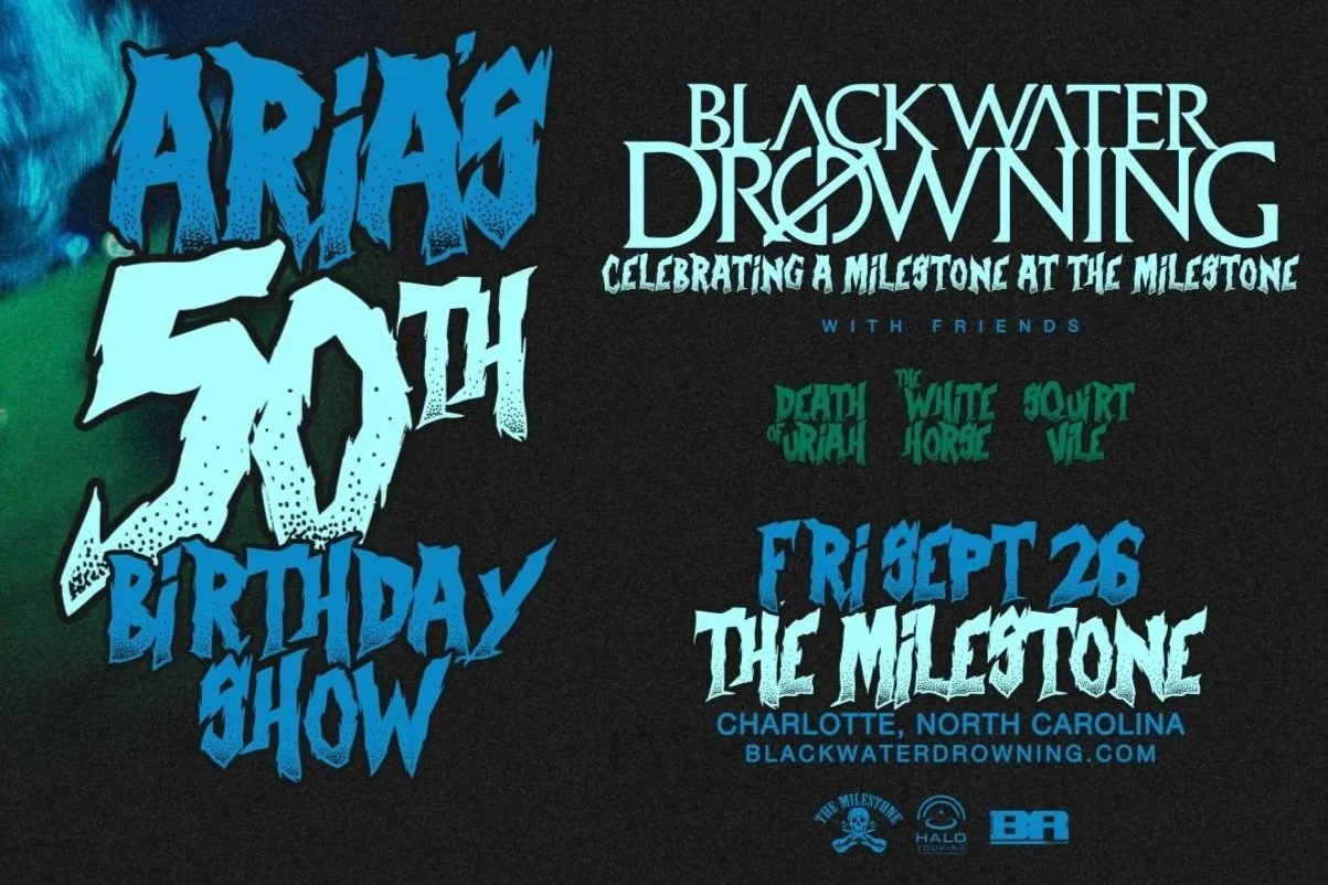 BLACKWATER DROWNING w/ DEATH OF URIAH, THE WHITE HORSE & SQUIRT VILE