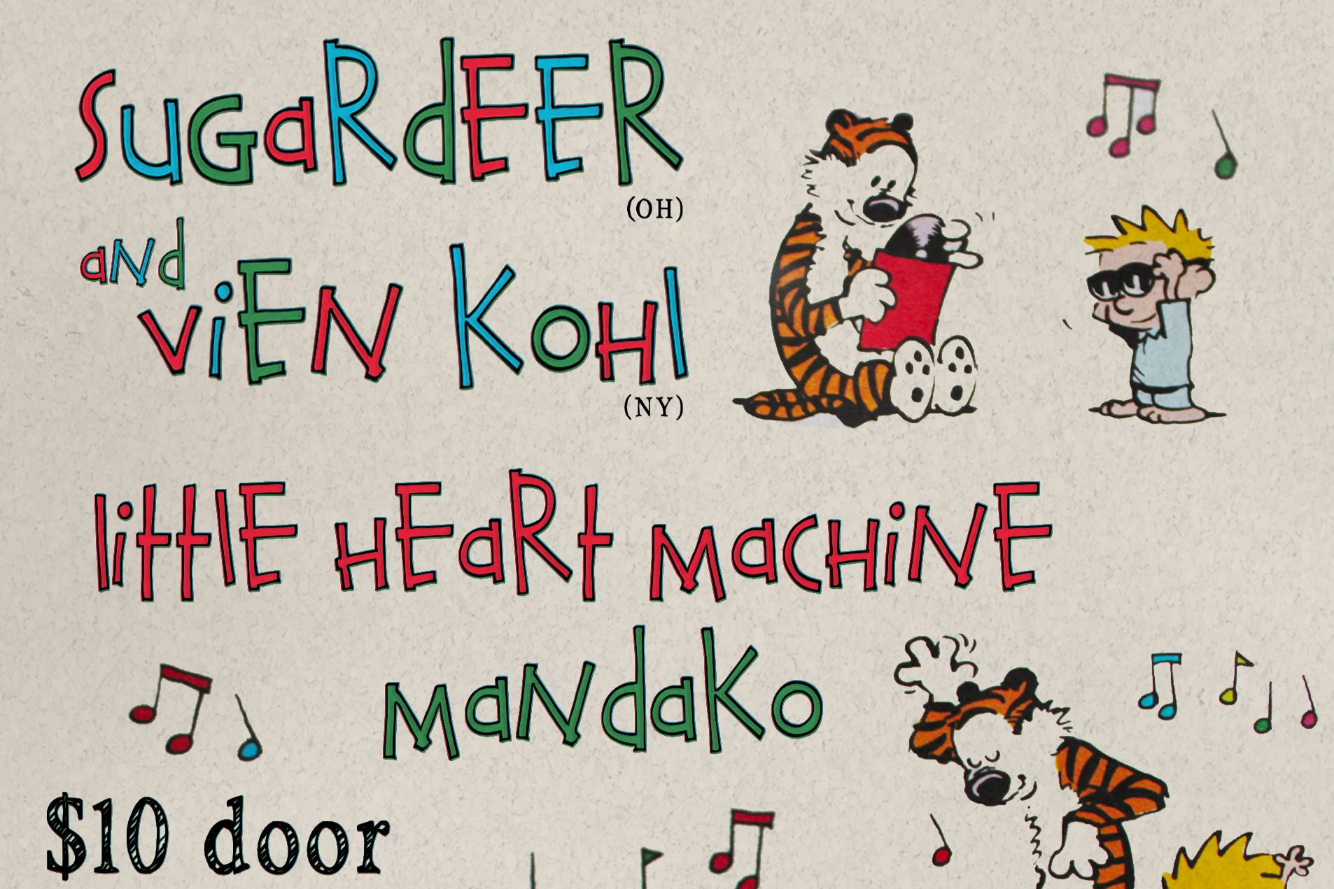 LITTLE HEART MACHINE w/ SUGARDEER, VIEN KOHL &amp; MANDAKO