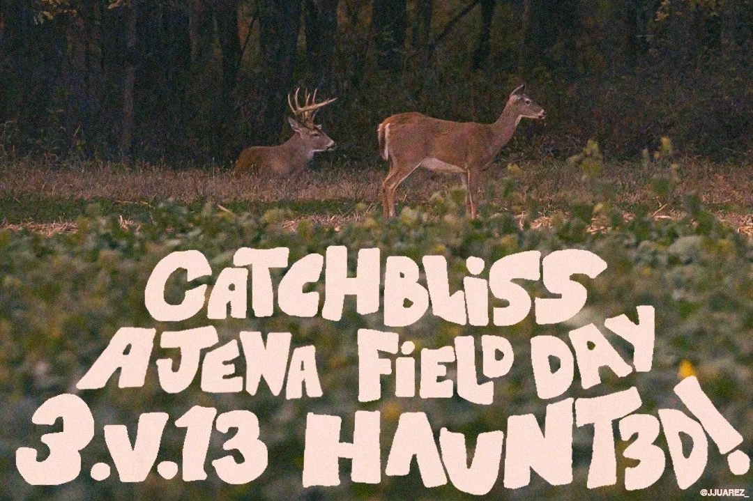 CATCHBLISS w/ AJENA, FIELD DAY, HAUNT3D &amp; 3.V.13
