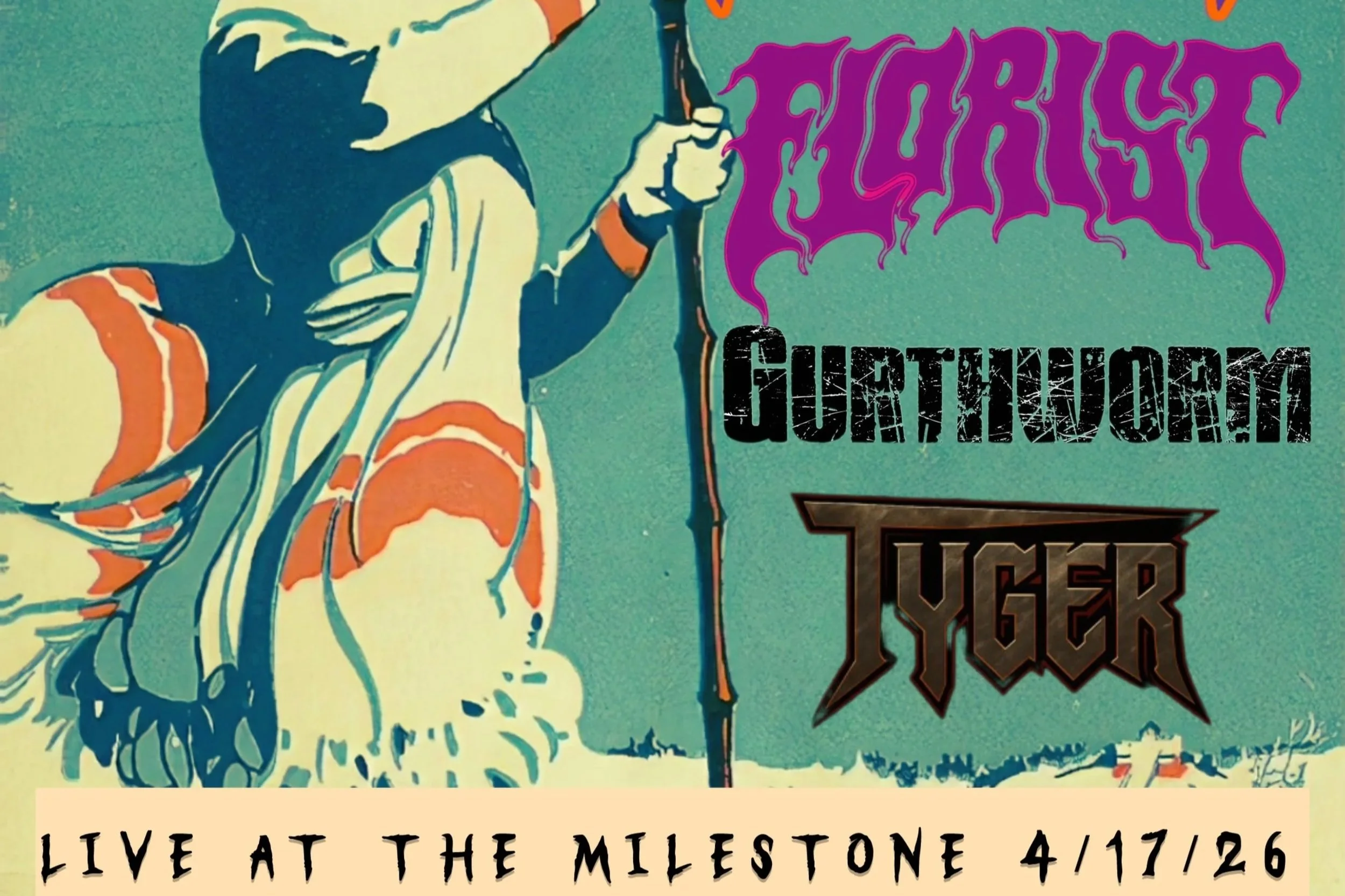 HOLYROLLER w/ FLORIST, GURTHWORM &amp; TYGER