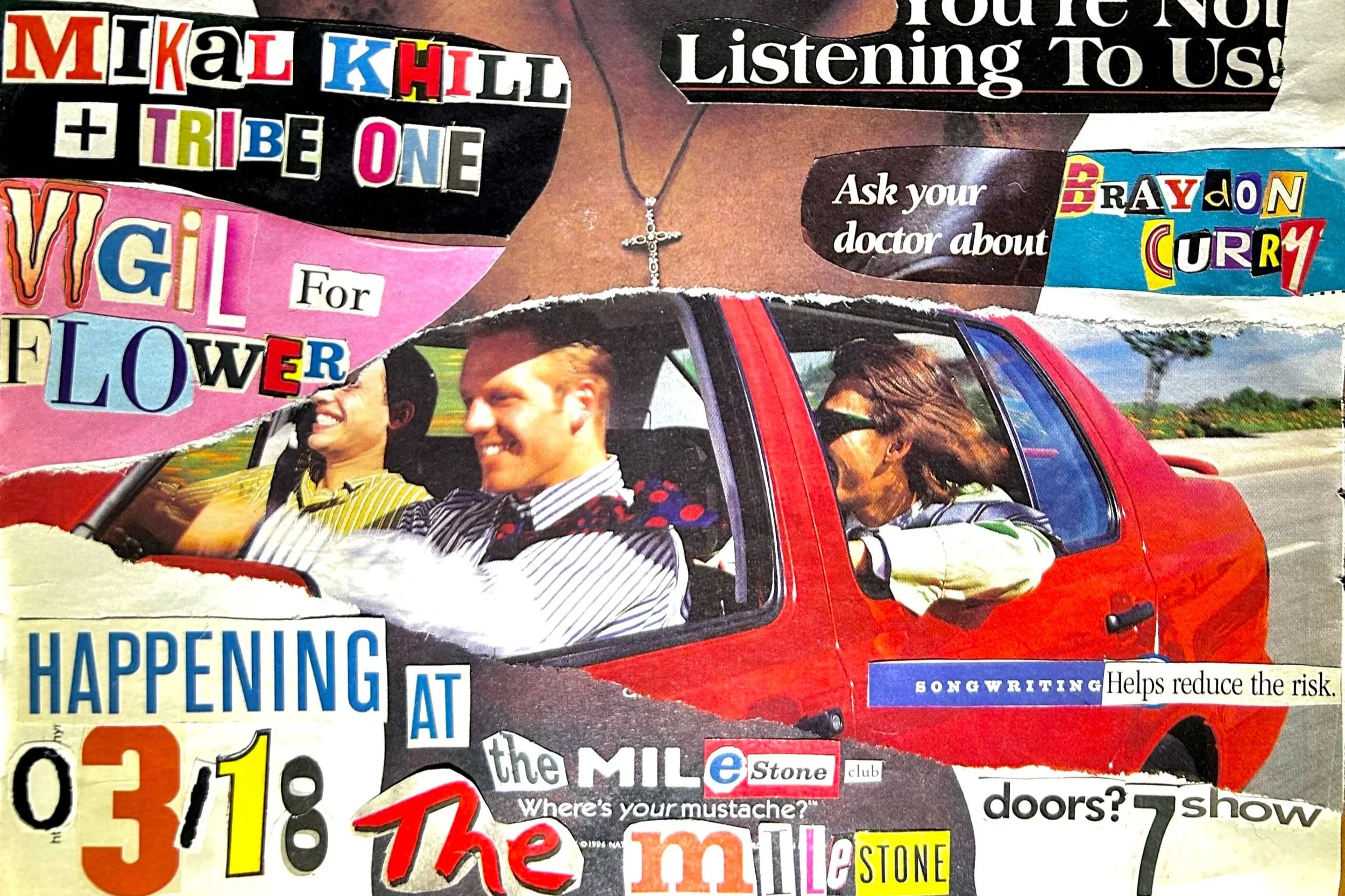 BRAYDON CURRY w/ MIKAL KHILL, VIGIL FOR FLOWER &amp; THE WHISKEY PREDICAMENT