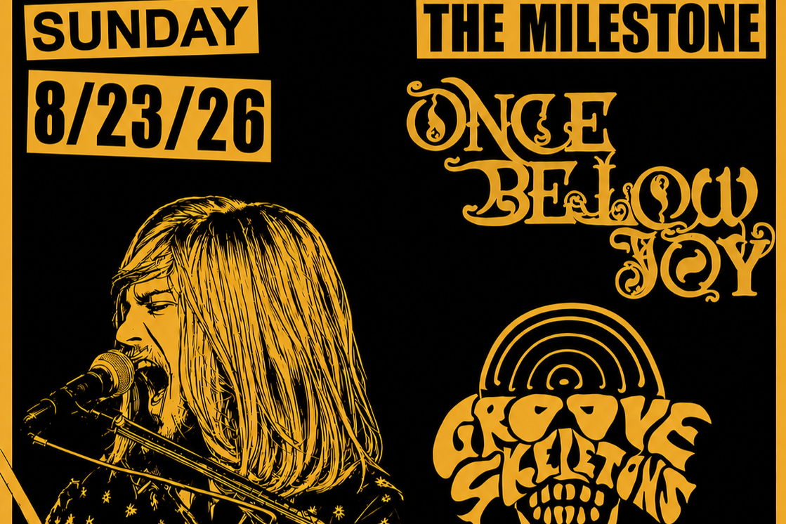 ONCE BELOW JOY w/ THE GROOVE SKELETONS &amp; KOTTONMOUTH