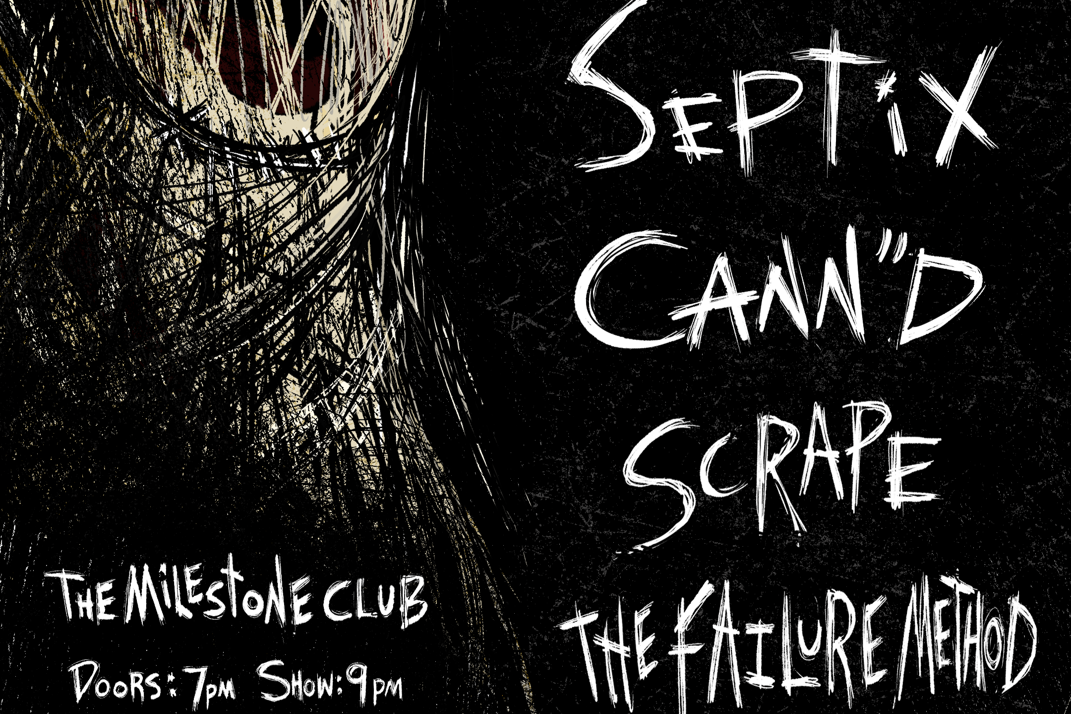 GOATSE w/ CANN"D, SCRAPE, SEPTIX &amp; THE FAILURE METHOD