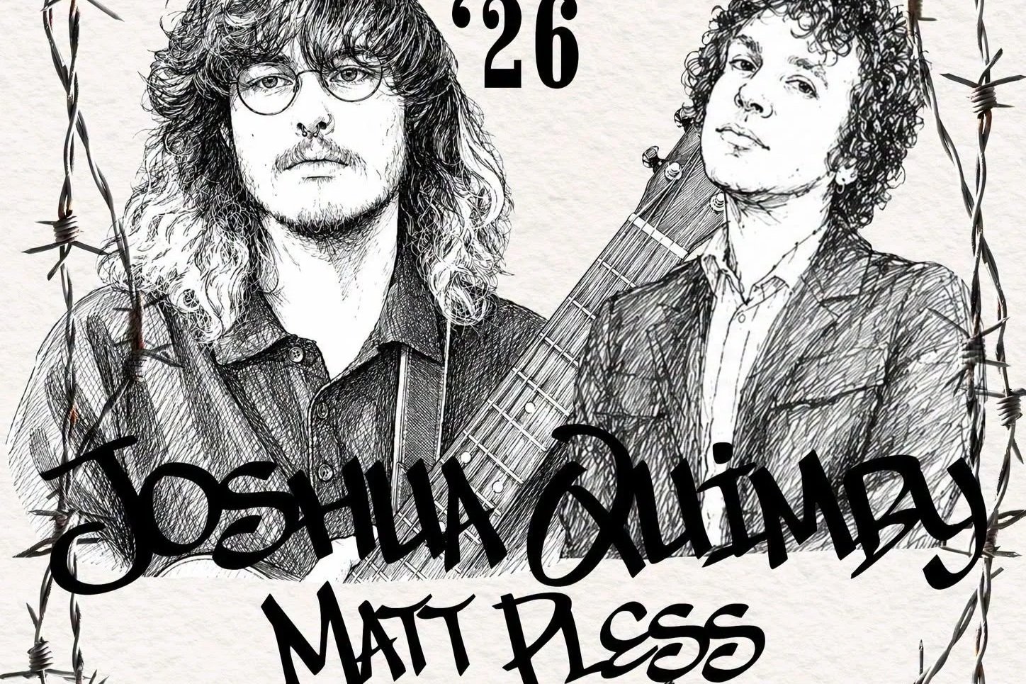 MATT PLESS w/ JOSHUA QUIMBY, JORDYN ZAINO, DIATOMACEOUS BIRTH &amp; A.P. RODGERS