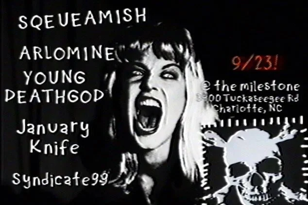 SQUEAMISH w/ ARLOMINE, SYNDICATE99, YOUNG DEATH GOD &amp; JANUARY KNIFE