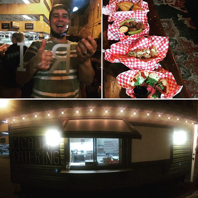 Our mobile kitchen made it&rsquo;s debut at Moonshine Drinkery&rsquo;s Grand Opening this past Saturday, and we had a BLAST!! What was your favorite dish? #latenightfood