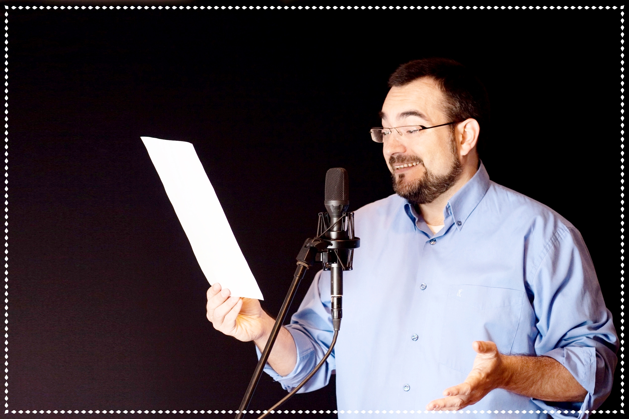 Chema Bazan, celebrating 30 years behind the microphone