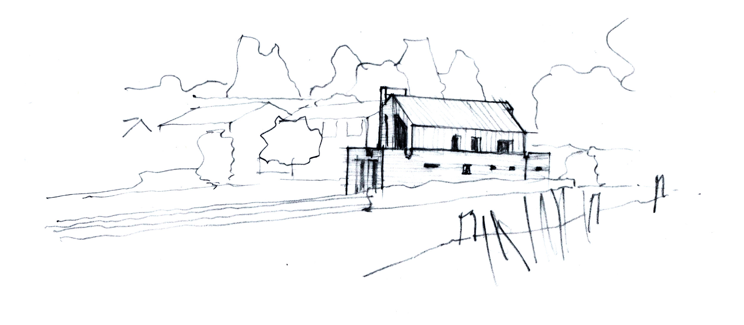 Sketch of House Design