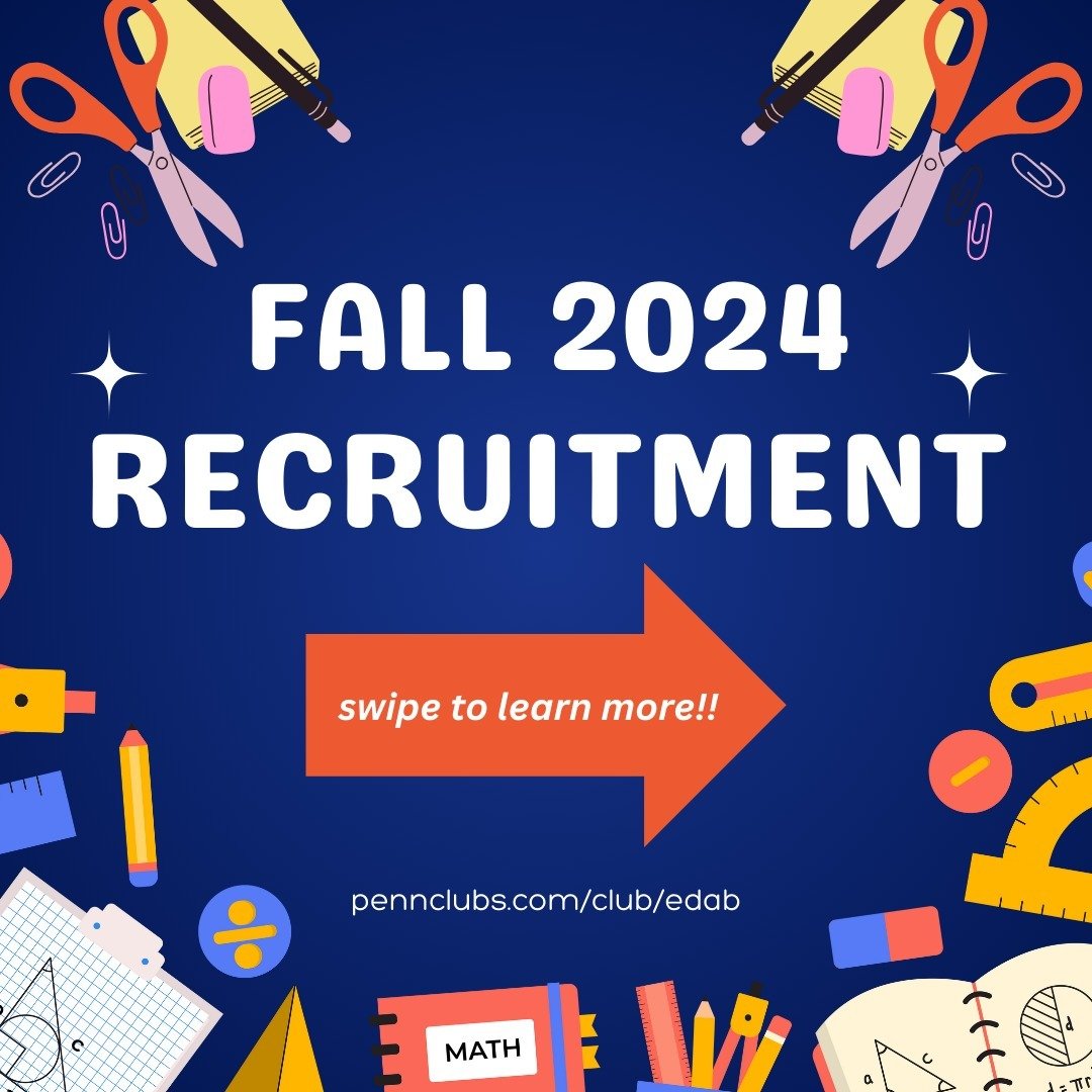 Join EDAB for Fall 2024 Recruitment! 🎉 

We&rsquo;re a student-run board dedicated to enhancing the undergraduate experience through meaningful projects and initiatives. But we&rsquo;re also a fun and social club that hosts community events for boar
