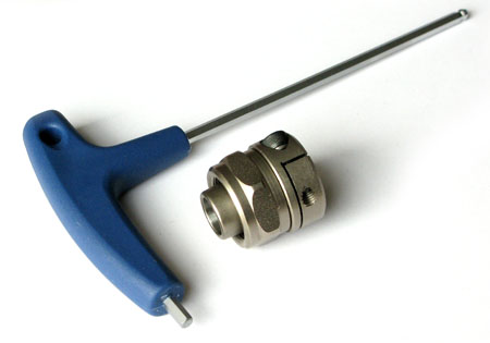 Supplied with 4mm T-bar