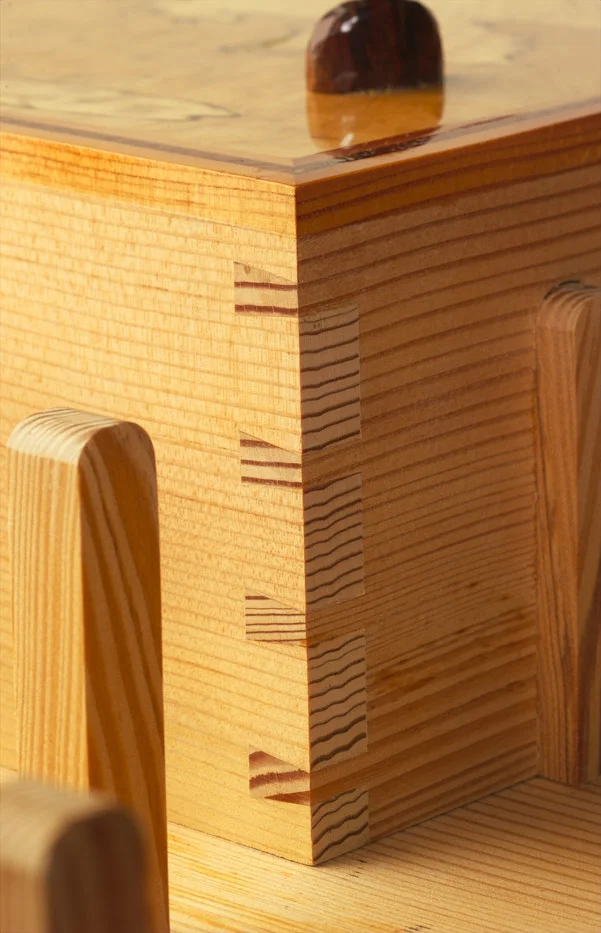 Dovetailed Pine Box Made and photographed by Paul Kirchner.