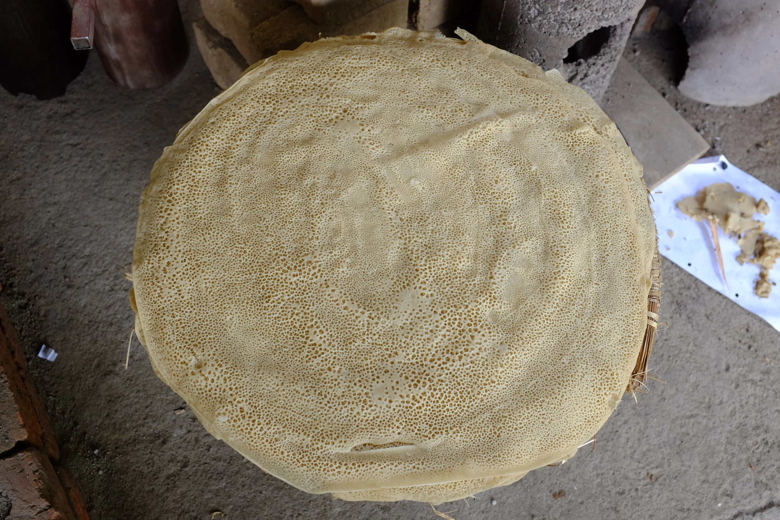 Injera finished