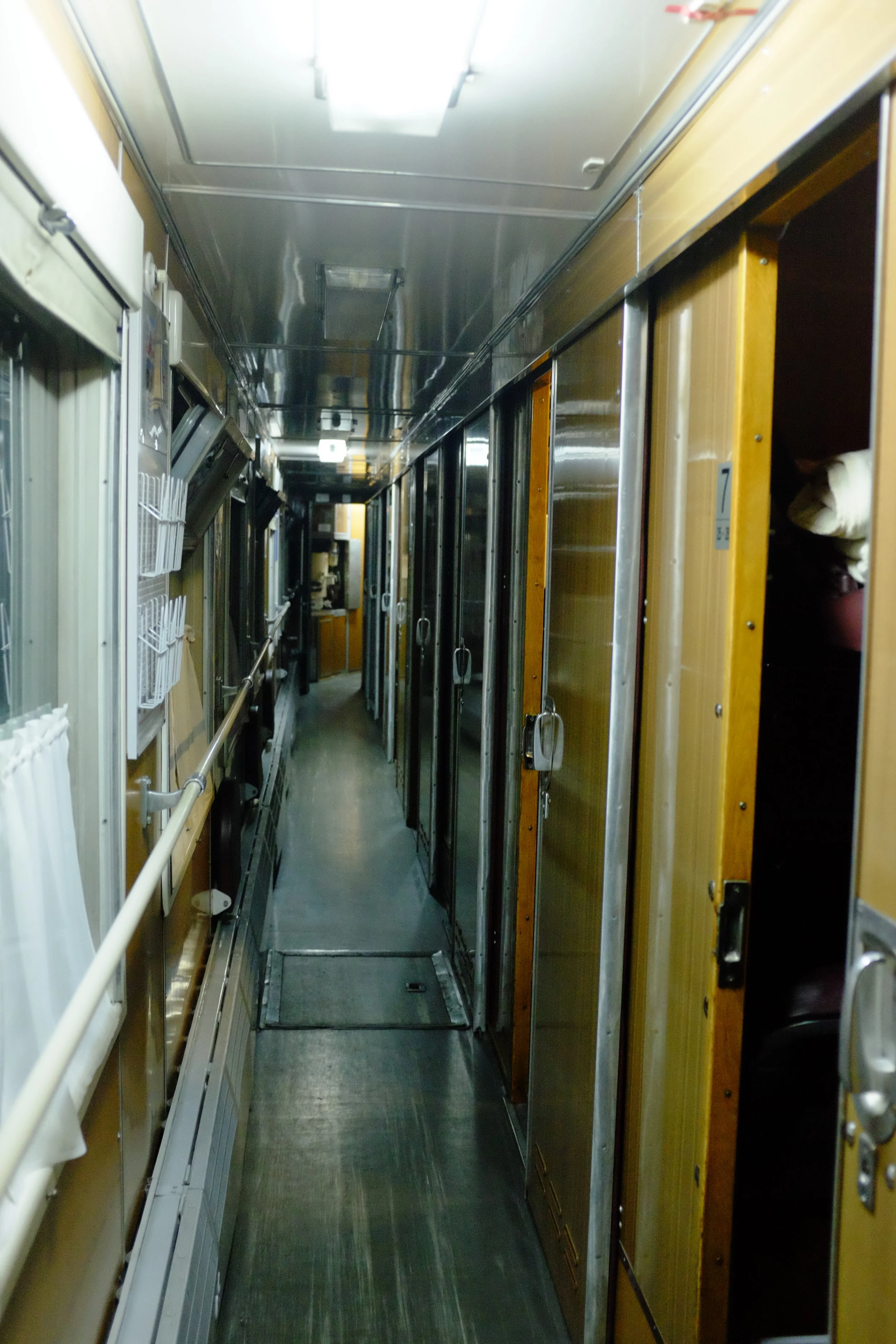 trans siberian inside car
