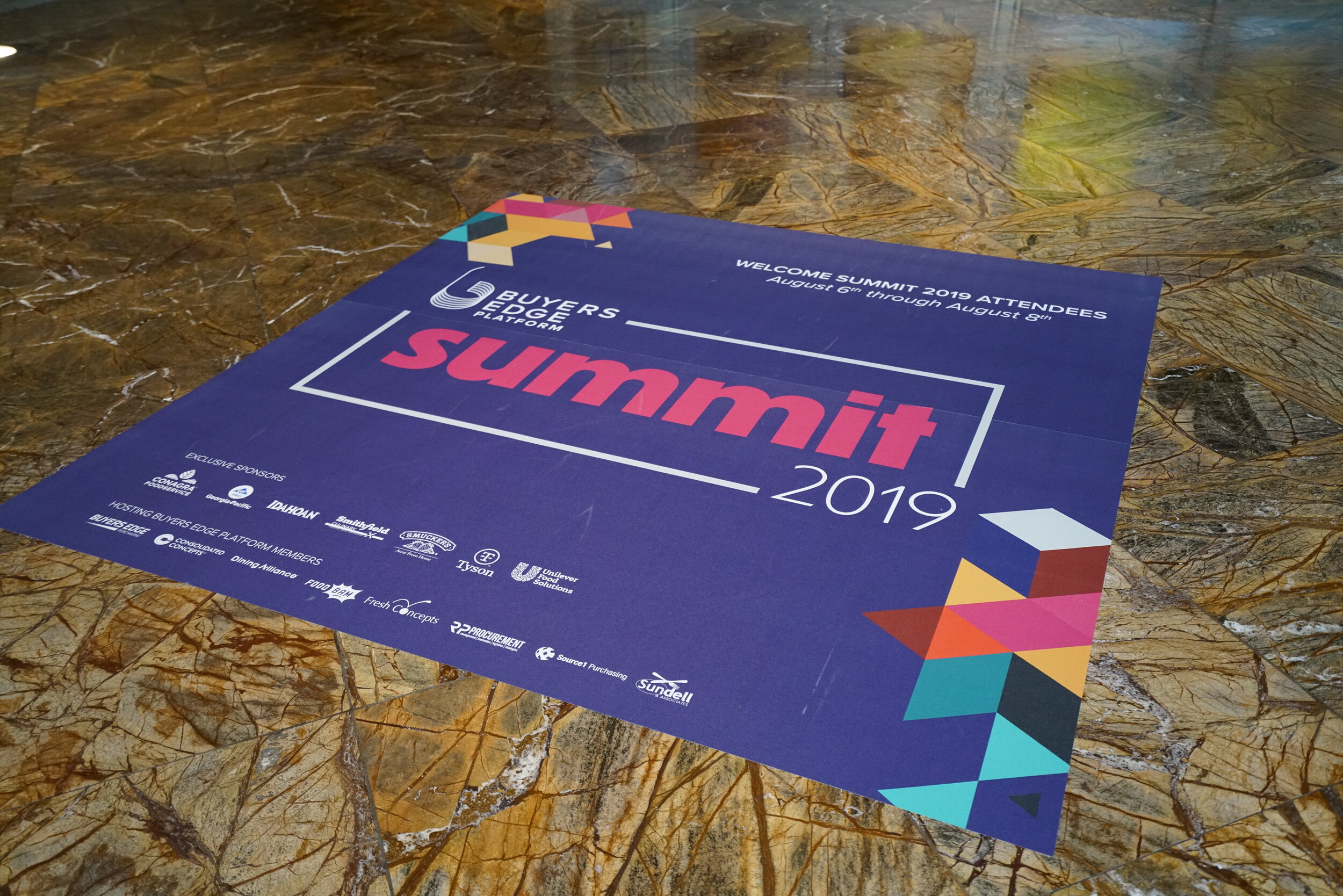 Floor Decal, 2019 Summit