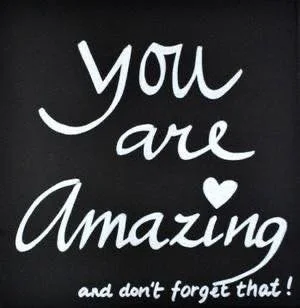 You are amazing 🤩