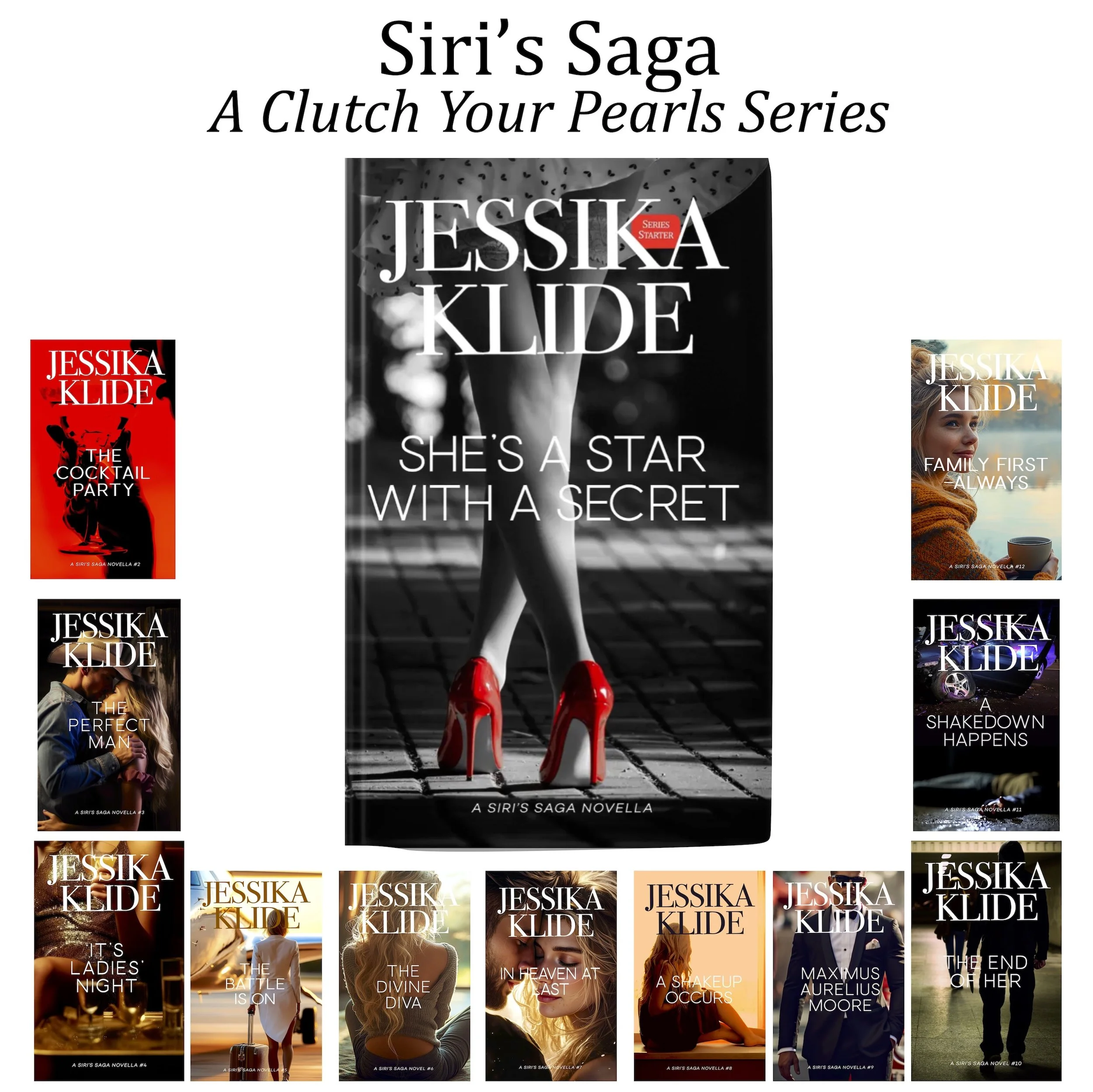 Siri's Saga Series 12 Book Complete Set