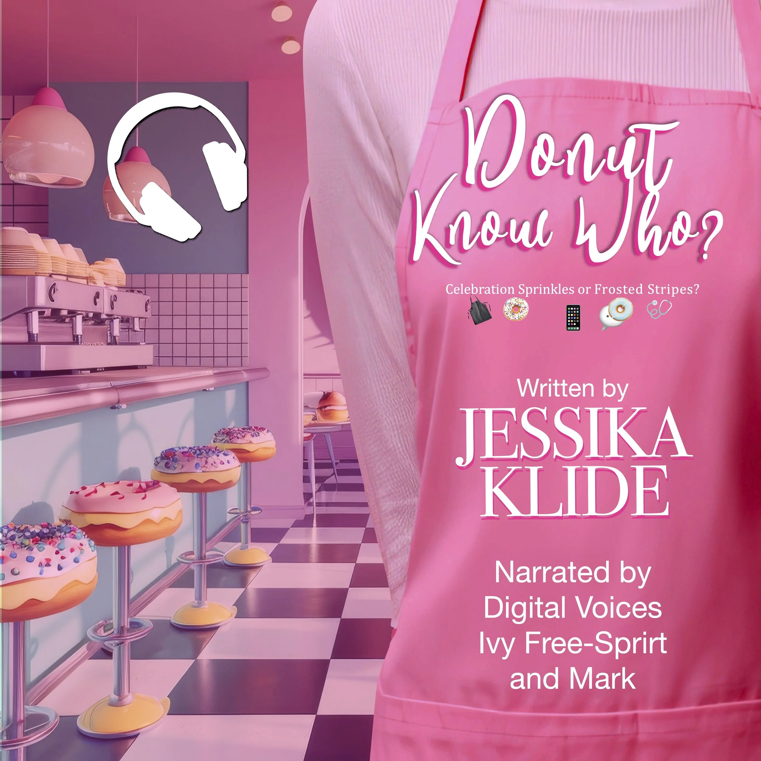 Donut know who? pink apron cover audio.jpg
