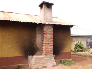  Completed chimney on primary school, 2012 