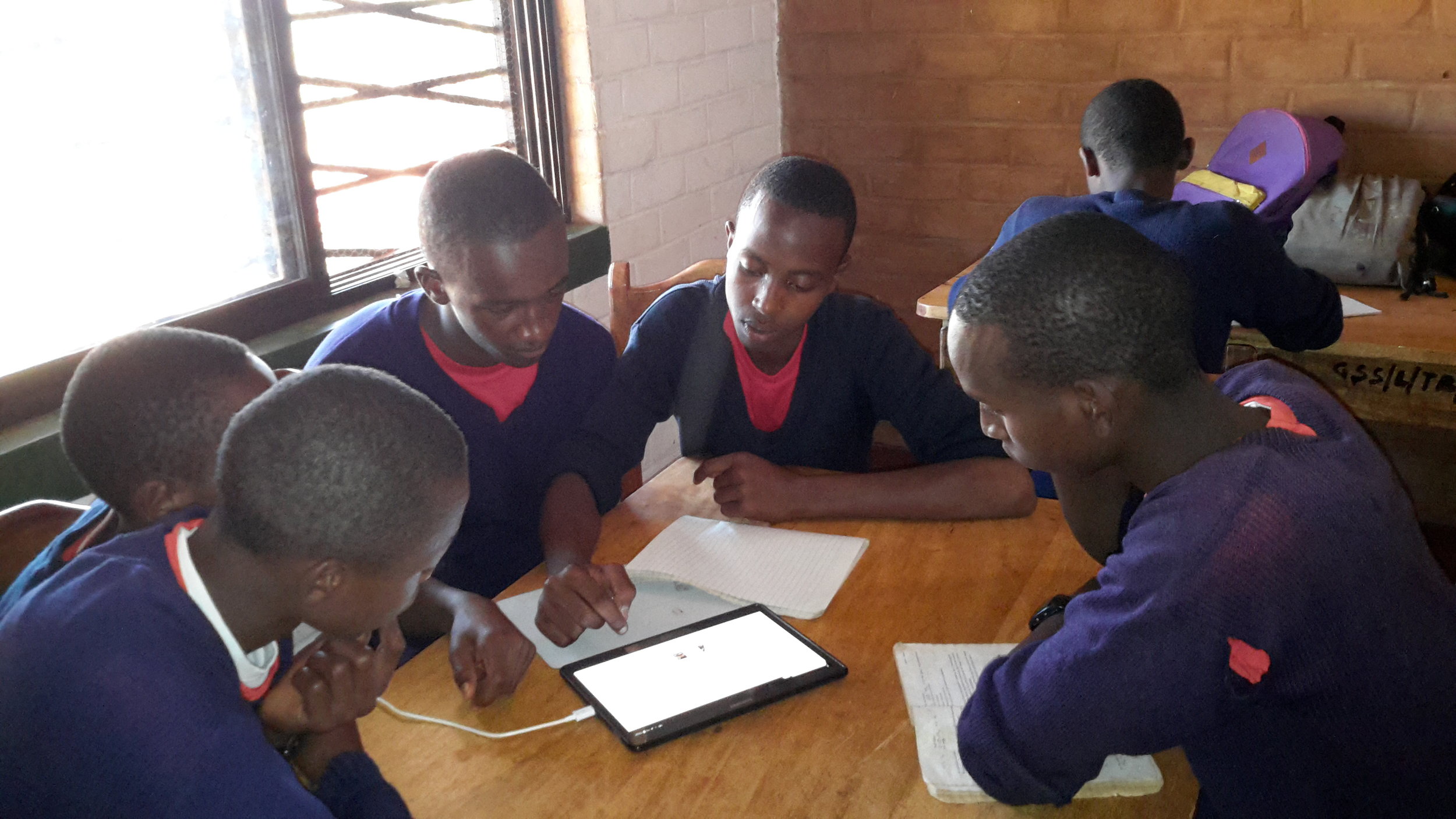 eLearning in the Ganako Secondary School Library