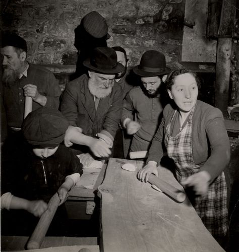 Making Matzoh In A Displaced Persons' Camp