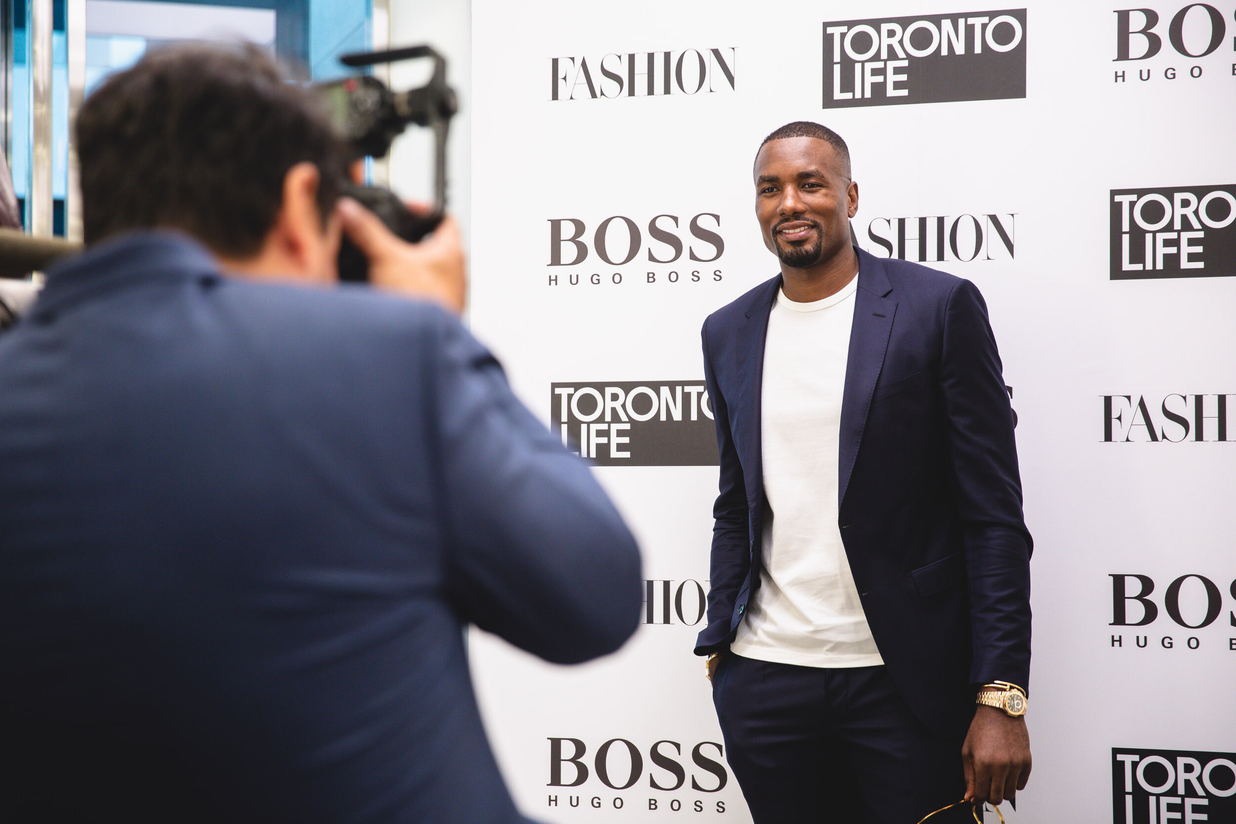 HUGO BOSS FLAGSHIP LAUNCH WITH NBA CHAMPION SERGE IBAKA