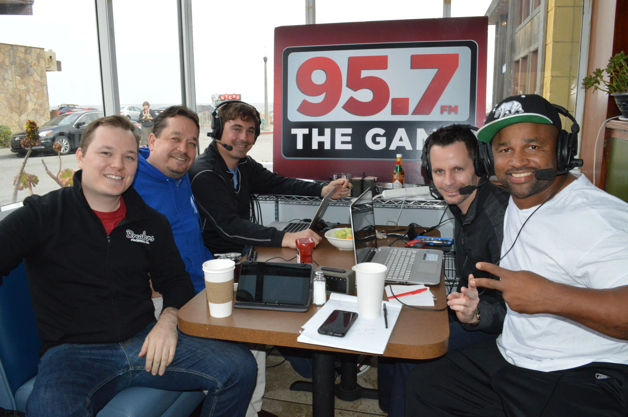 95.7 THE GAME LIVE BROADCAST AT BREAKERS!